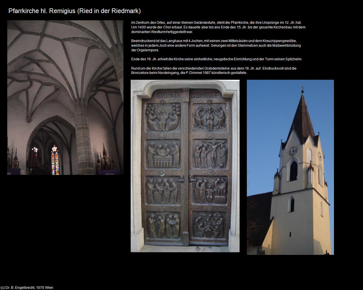 Pfk. hl. Remigius (Ried in der Riedmark) in Kulturatlas-OBERÖSTERREICH