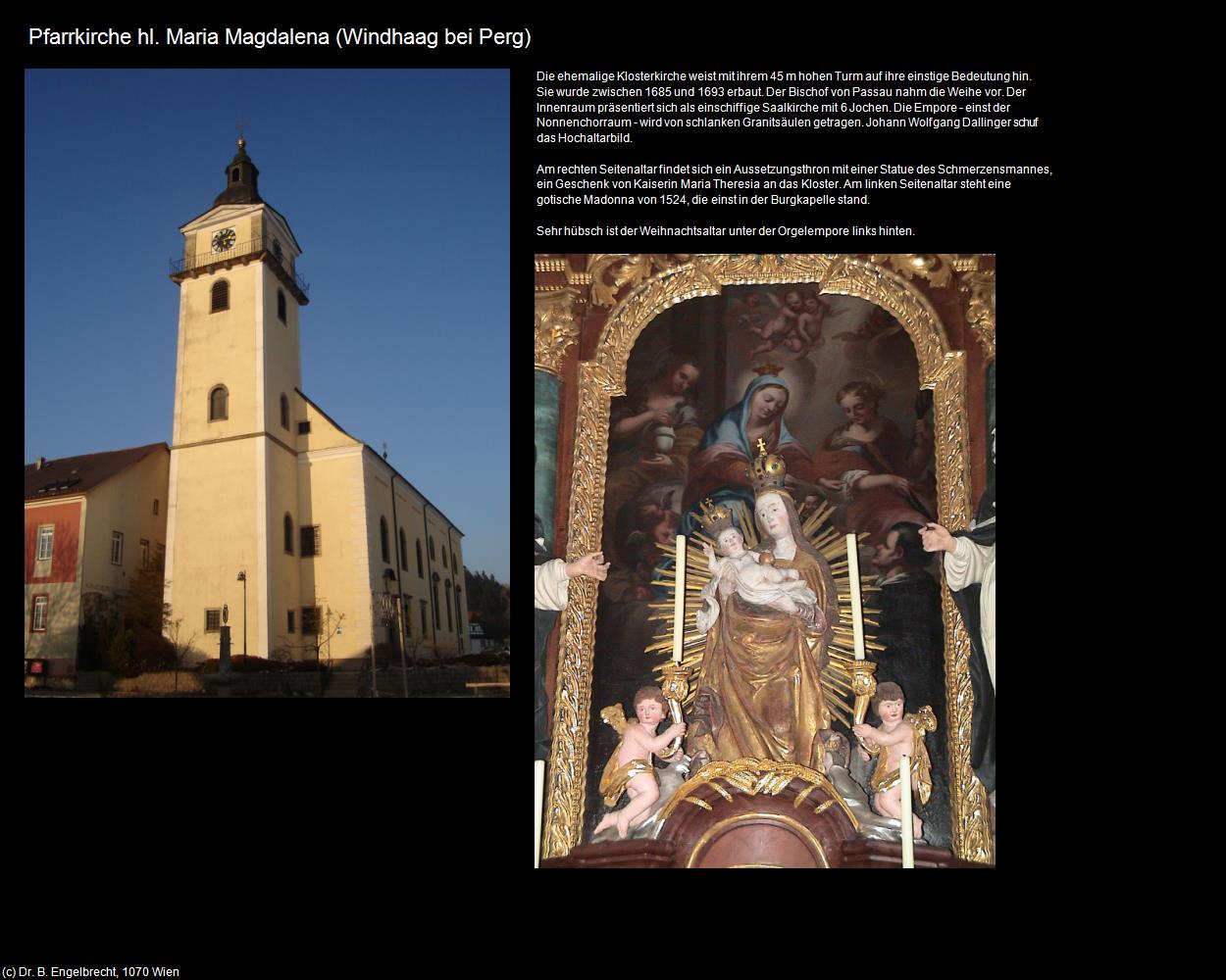 Pfk. hl. Maria Magdalena (Windhaag bei Perg) in Kulturatlas-OBERÖSTERREICH