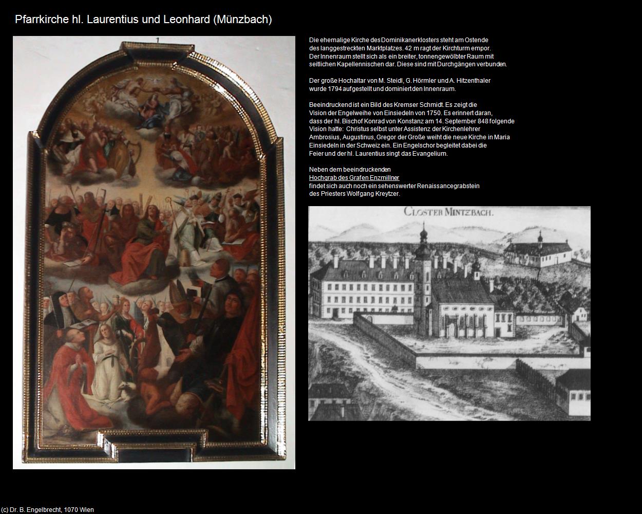 Pfk. hl. Laurentius und Leonhard (Münzbach) in Kulturatlas-OBERÖSTERREICH(c)B.Engelbrecht
