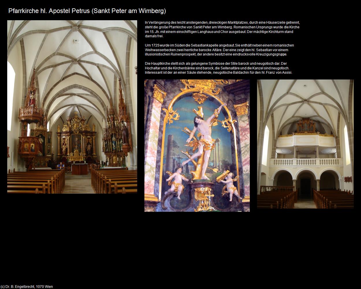 Pfk. hl. Apostel Petrus (Sankt Peter am Wimberg) in Kulturatlas-OBERÖSTERREICH