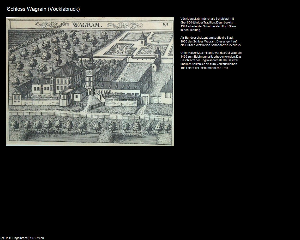 Schloss Wagrain (Vöcklabruck) in Kulturatlas-OBERÖSTERREICH
