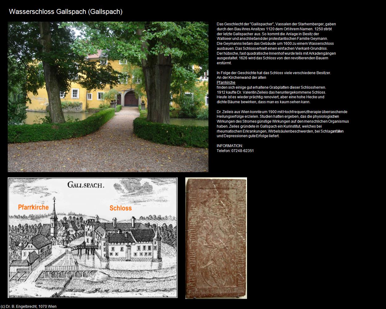 Wasserschloss Gallspach (Gallspach) in Kulturatlas-OBERÖSTERREICH(c)B.Engelbrecht