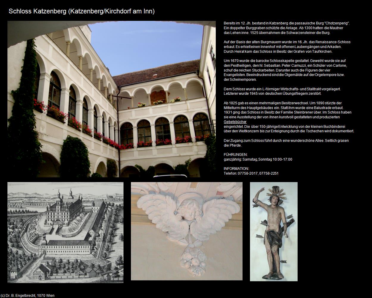 Schloss Katzenberg (Katzenberg/Kirchdorf am Inn) in Kulturatlas-OBERÖSTERREICH(c)B.Engelbrecht