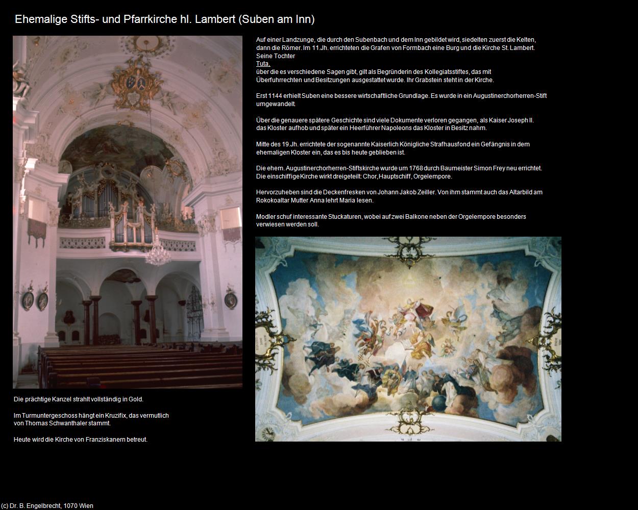 Ehem. Stiftsk. hl. Lambert (Suben) in Kulturatlas-OBERÖSTERREICH(c)B.Engelbrecht