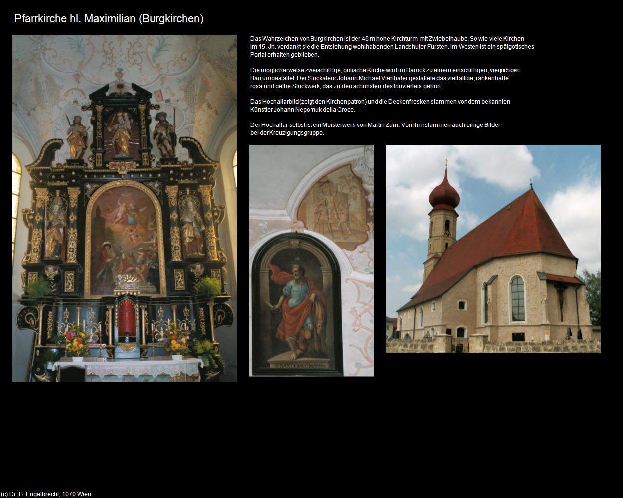 Pfk. hl. Maximilian (Burgkirchen) in Kulturatlas-OBERÖSTERREICH