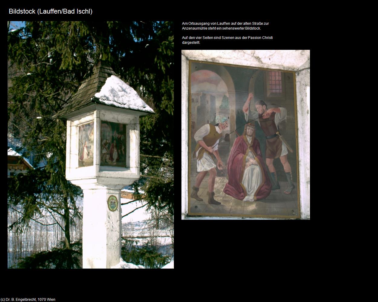 Bildstock (Lauffen/Bad Ischl) in Kulturatlas-OBERÖSTERREICH