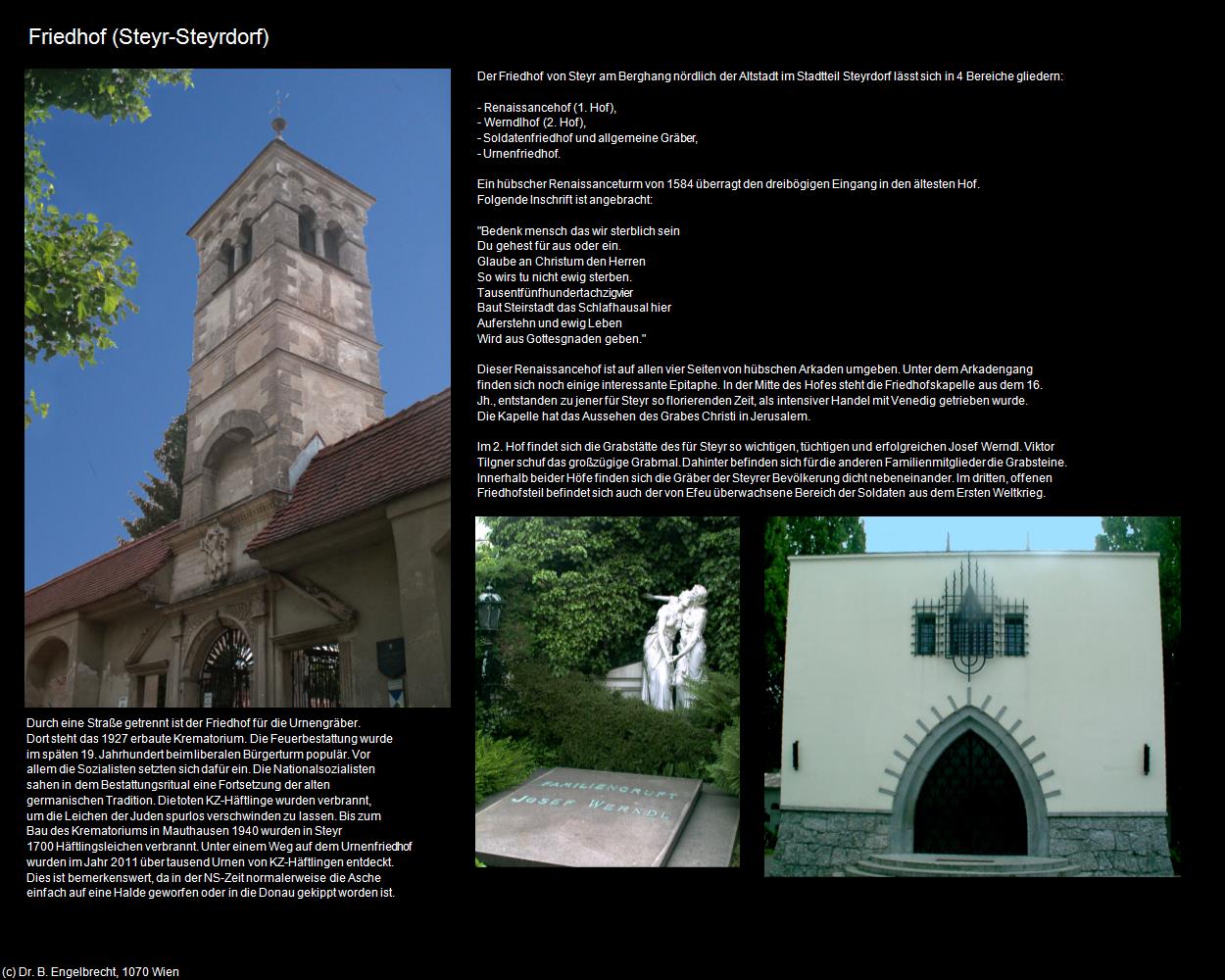 Friedhof (Steyrdorf) (Steyr) in Kulturatlas-OBERÖSTERREICH