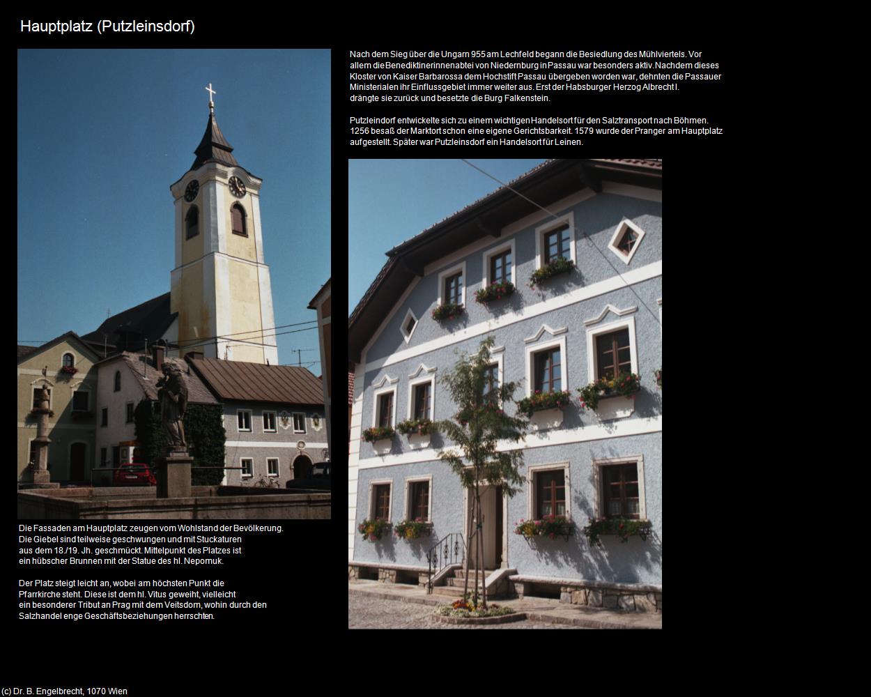 Hauptplatz (Putzleinsdorf) in Kulturatlas-OBERÖSTERREICH
