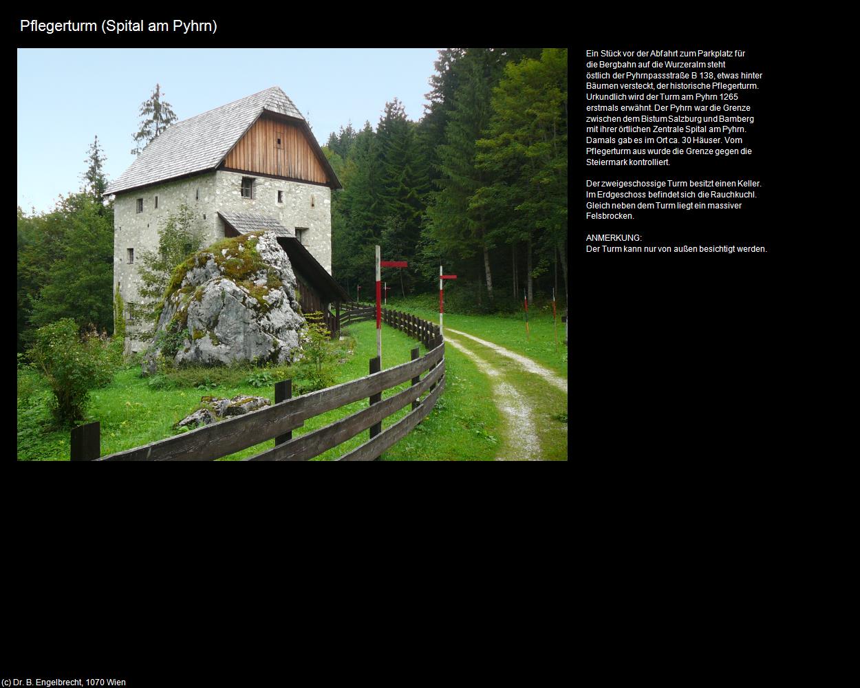 Pflegerturm  (Spital am Pyhrn) in Kulturatlas-OBERÖSTERREICH