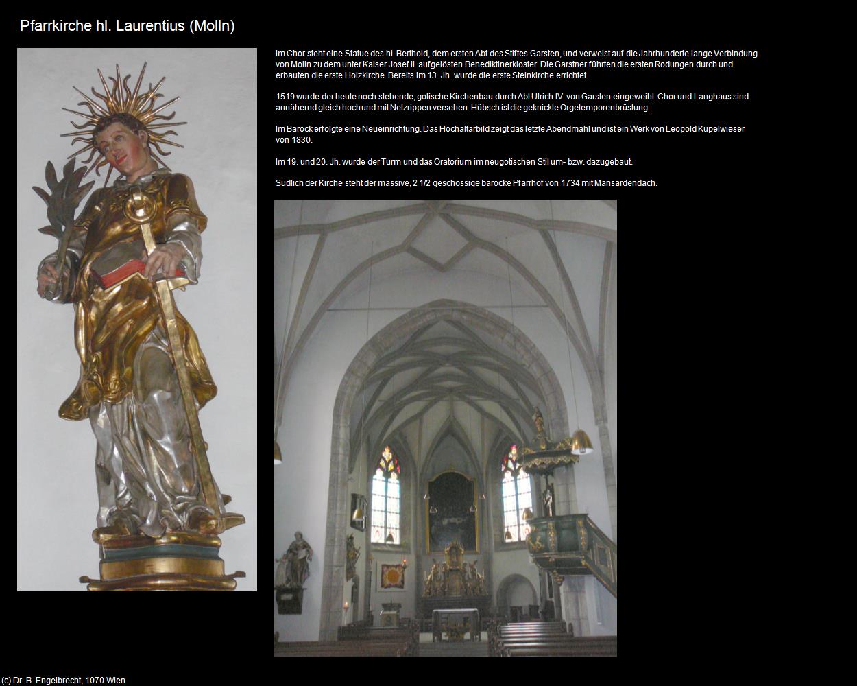 Pfk. hl. Laurentius (Molln) in Kulturatlas-OBERÖSTERREICH