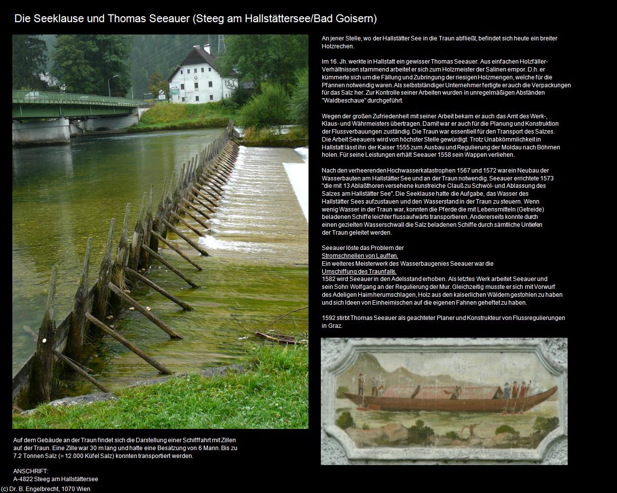 Die Seeklause und Thomas Seeauer (Steeg am Hallstättersee/Bad Goisern) in Kulturatlas-OBERÖSTERREICH(c)B.Engelbrecht