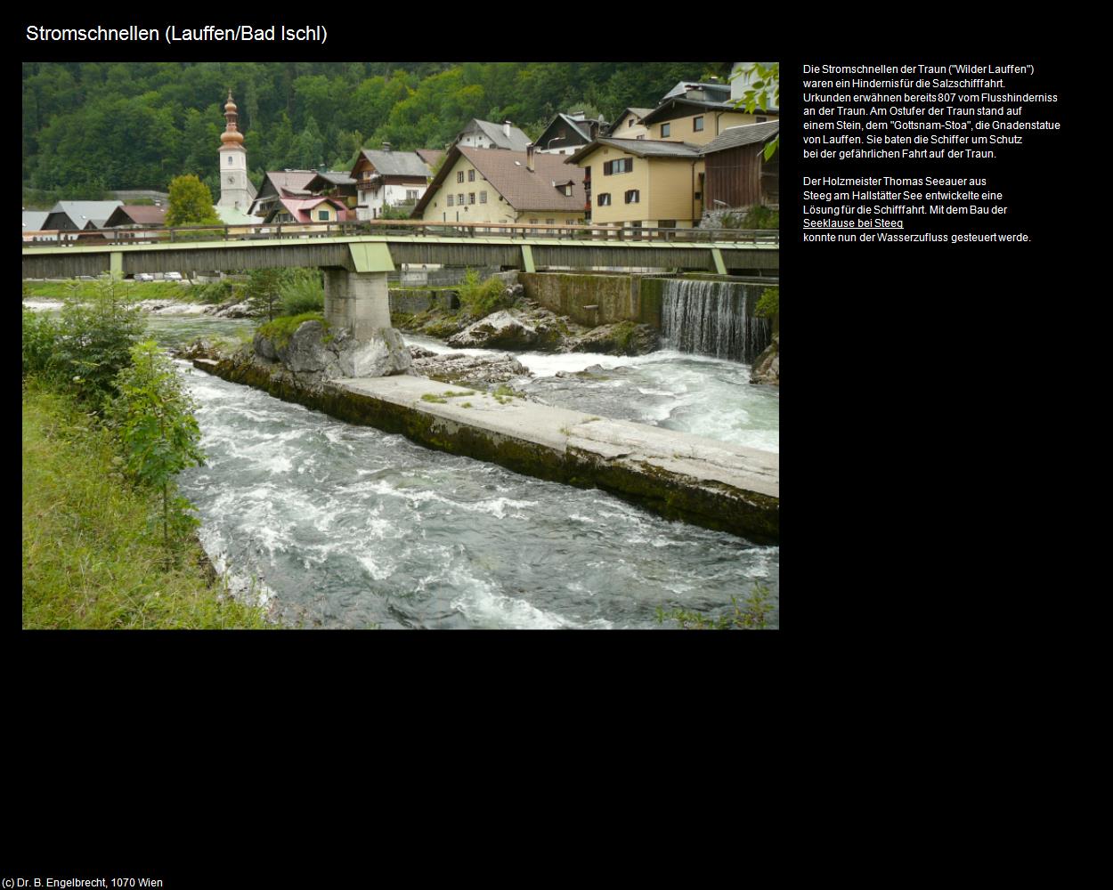 Stromschnellen (Lauffen/Bad Ischl) in Kulturatlas-OBERÖSTERREICH(c)B.Engelbrecht