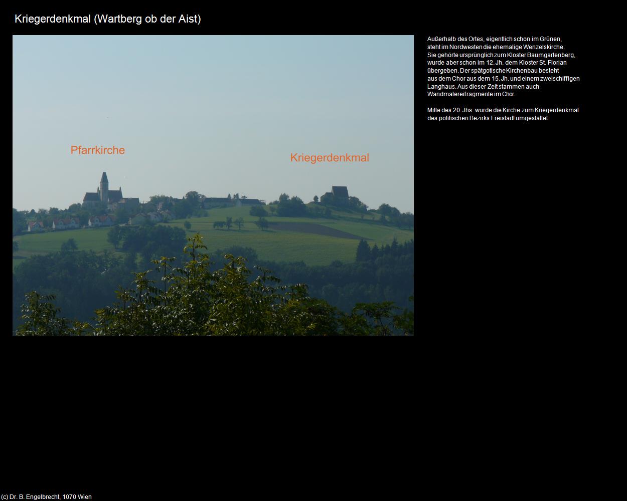 Kriegerdenkmal (Wartberg ob der Aist) in Kulturatlas-OBERÖSTERREICH