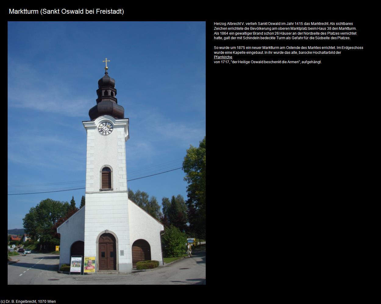 Marktturm (Sankt Oswald bei Freistadt) in Kulturatlas-OBERÖSTERREICH(c)B.Engelbrecht