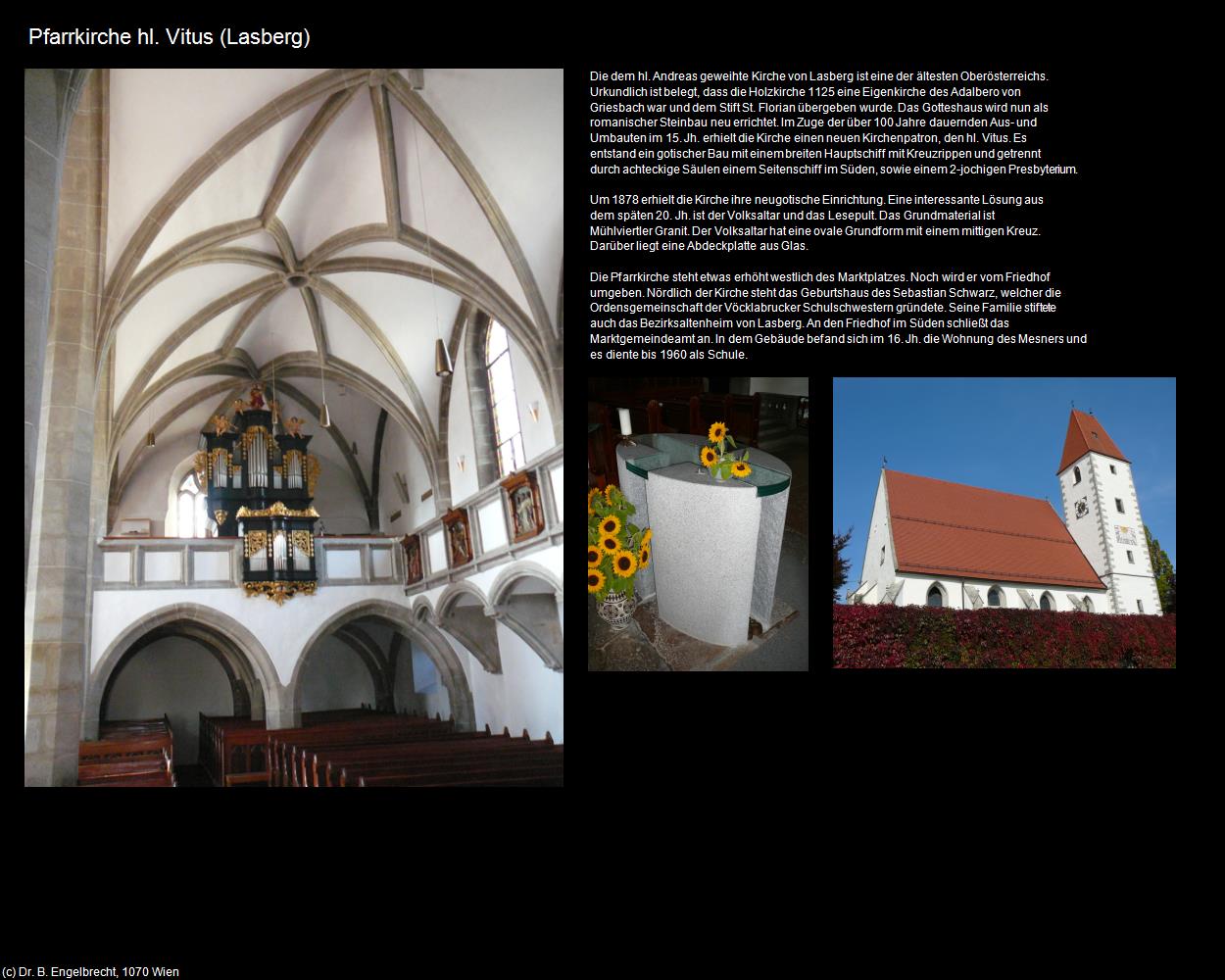Pfk. hl. Vitus  (Lasberg) in Kulturatlas-OBERÖSTERREICH