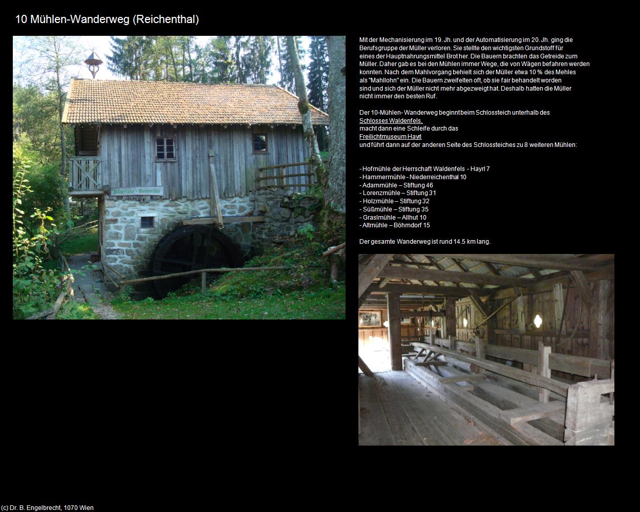 10 Mühlen-Wanderweg  (Reichenthal) in Kulturatlas-OBERÖSTERREICH(c)B.Engelbrecht