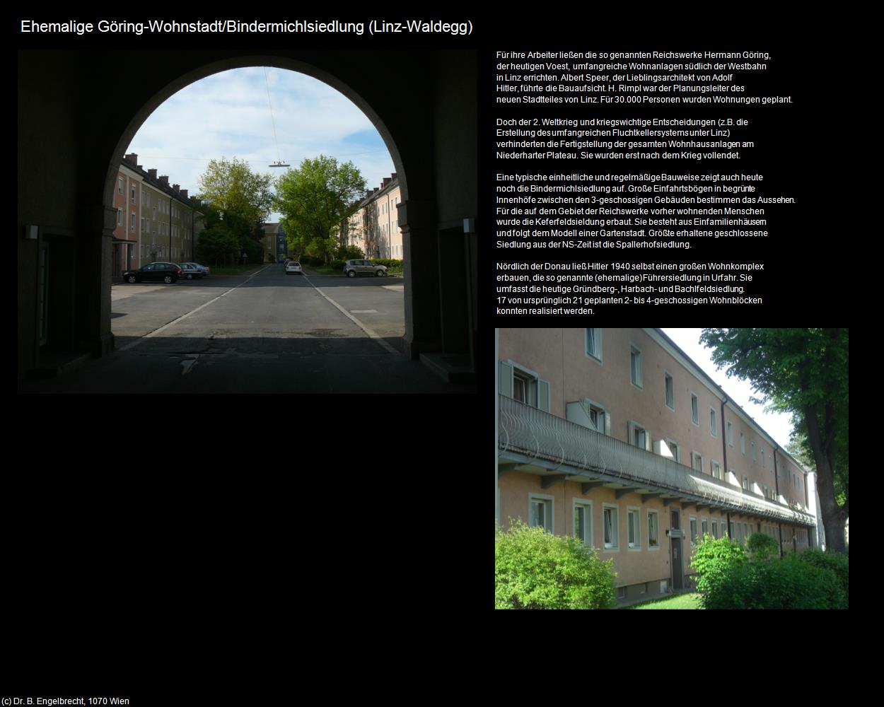 Bindermichlsiedlung (Waldegg) (Linz) in Kulturatlas-OBERÖSTERREICH
