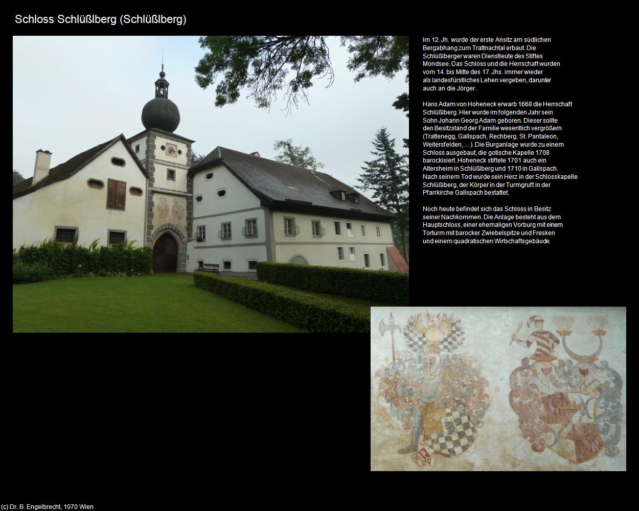 Schloss Schlüßlberg (Schlüßlberg) in Kulturatlas-OBERÖSTERREICH