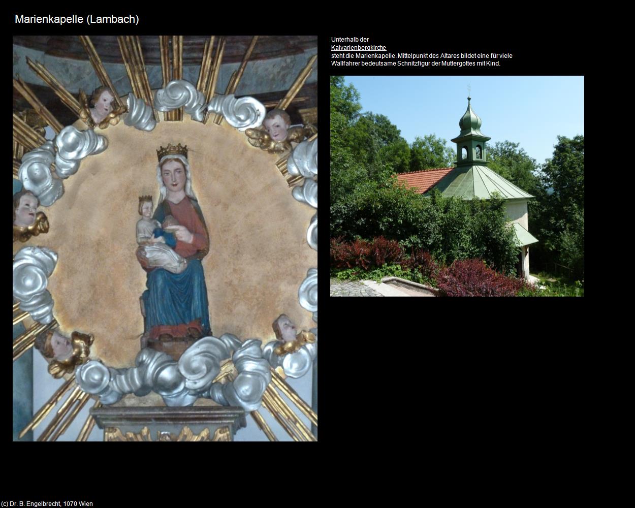 Marienkapelle (Lambach) in Kulturatlas-OBERÖSTERREICH(c)B.Engelbrecht