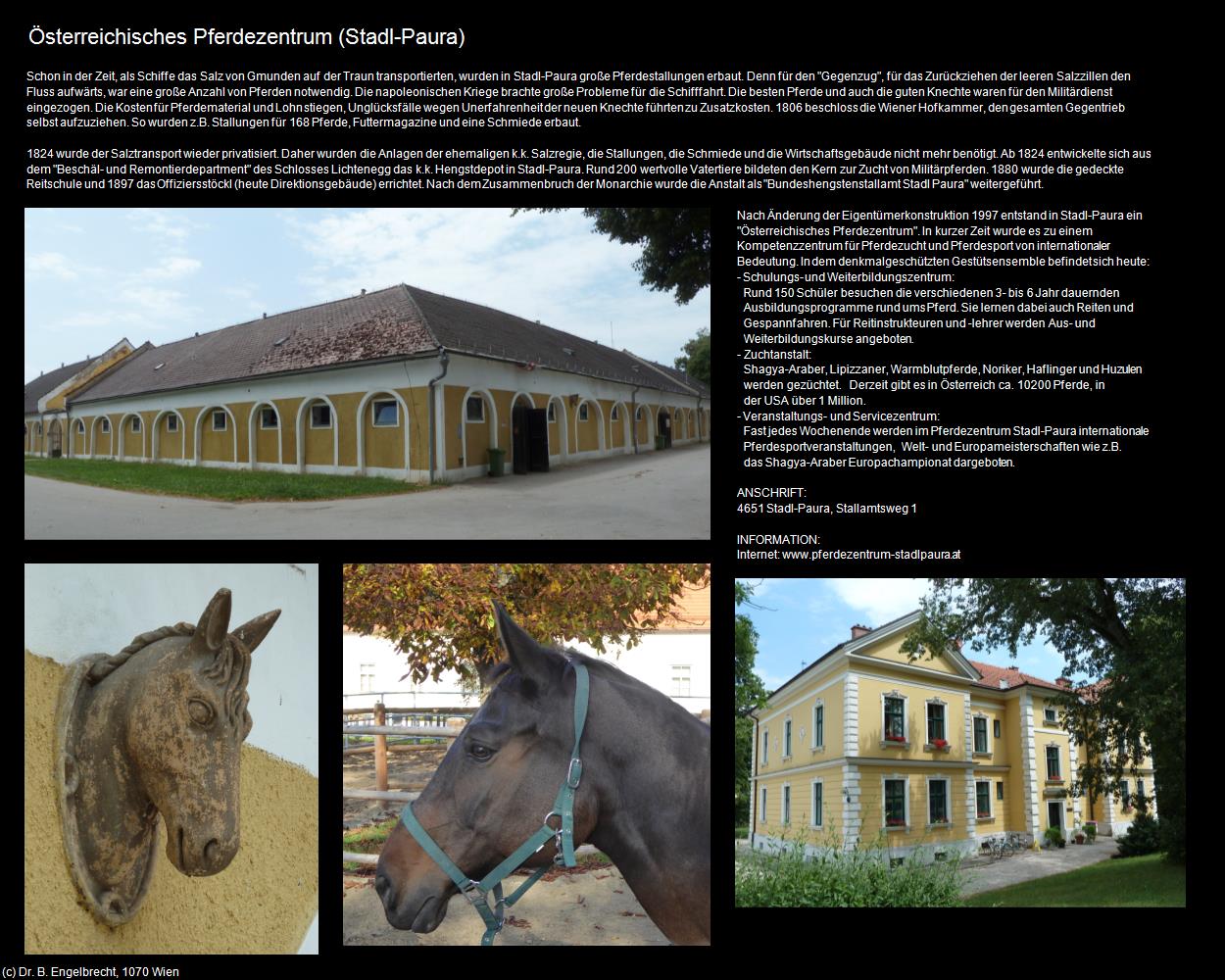 Österr. Pferdezentrum (Stadl-Paura) in Kulturatlas-OBERÖSTERREICH
