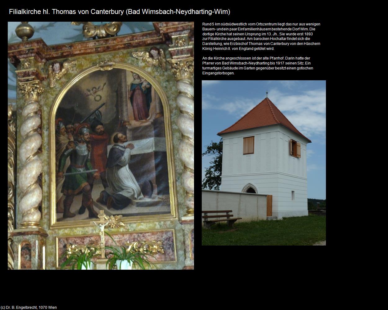 Fk. hl. Thomas von Canterbury (Wim) (Bad Wimsbach-Neydharting) in Kulturatlas-OBERÖSTERREICH