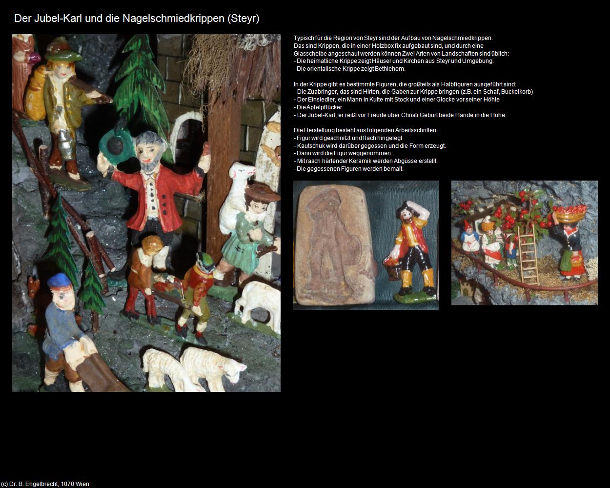 Der Jubel-Karl und die Nagelschmiedkrippen  (Steyr) in Kulturatlas-OBERÖSTERREICH