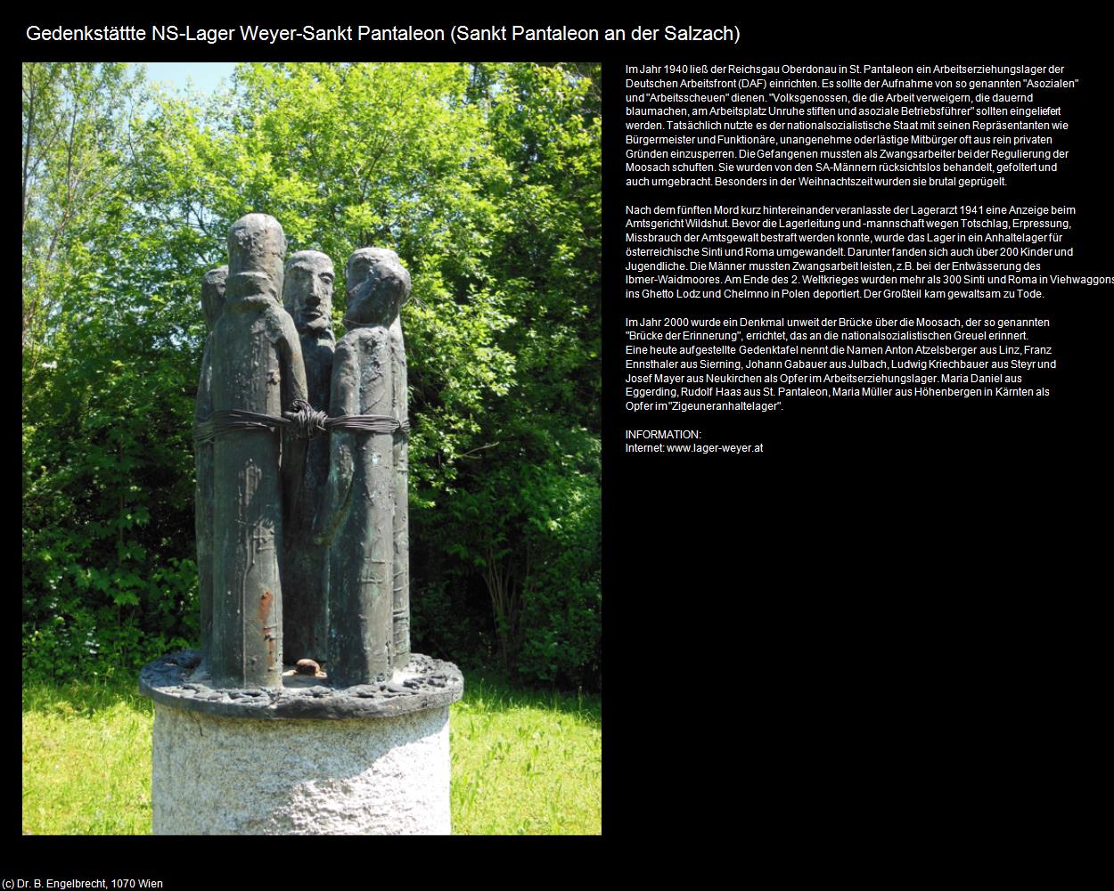Gedenkstätte NS-Lager Weyer-St. Pantaleon (Sankt Pantaleon) in Kulturatlas-OBERÖSTERREICH