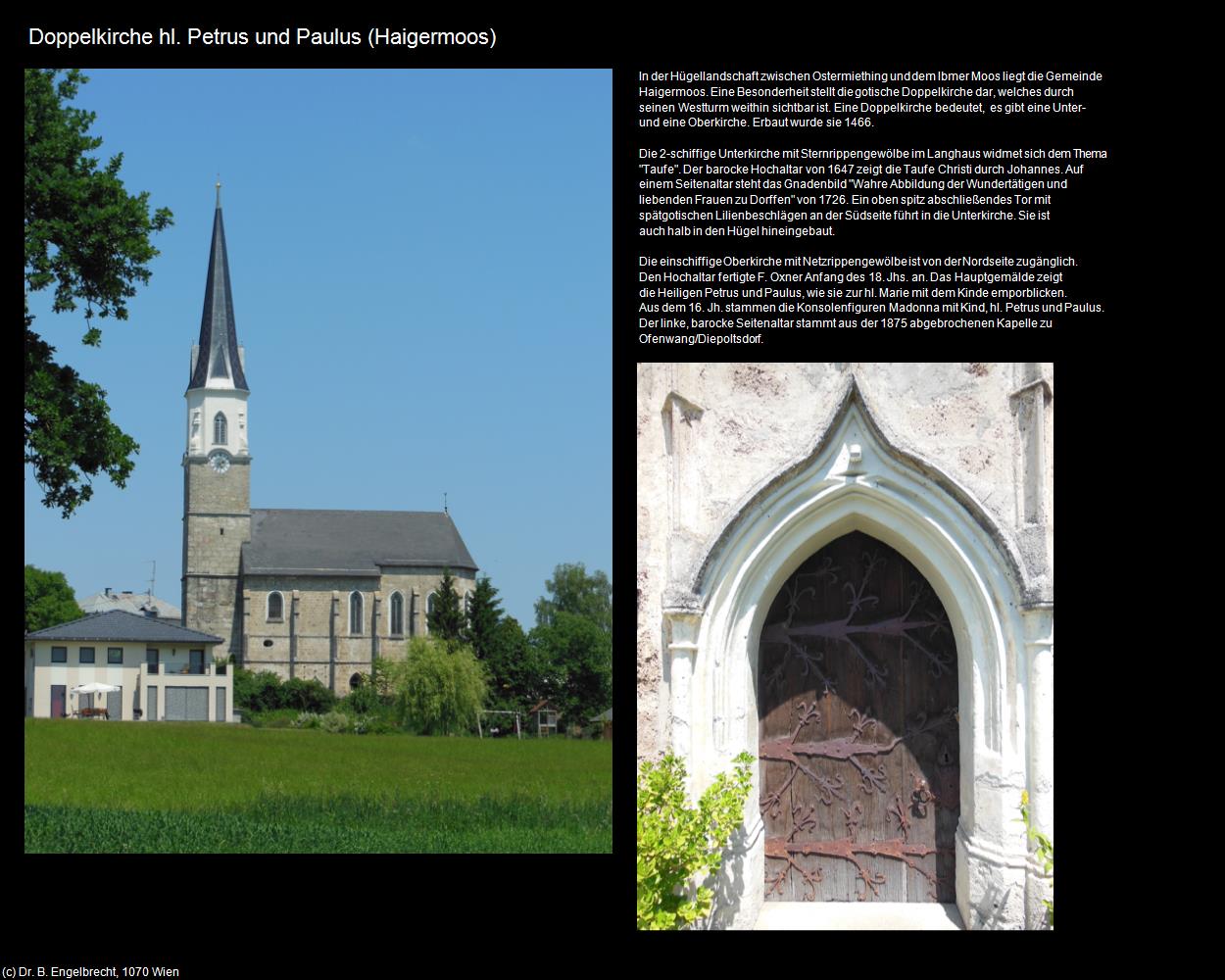 Doppelk. hl. Petrus und Paulus  (Haigermoos) in Kulturatlas-OBERÖSTERREICH