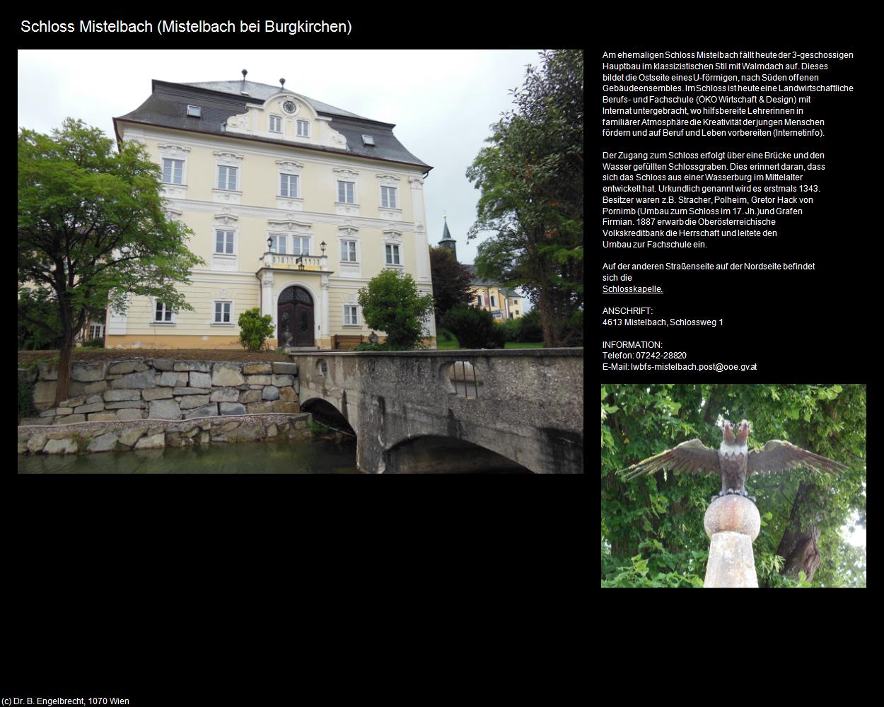 Schloss Mistelbach (Mistelbach) (Buchkirchen) in Kulturatlas-OBERÖSTERREICH(c)B.Engelbrecht