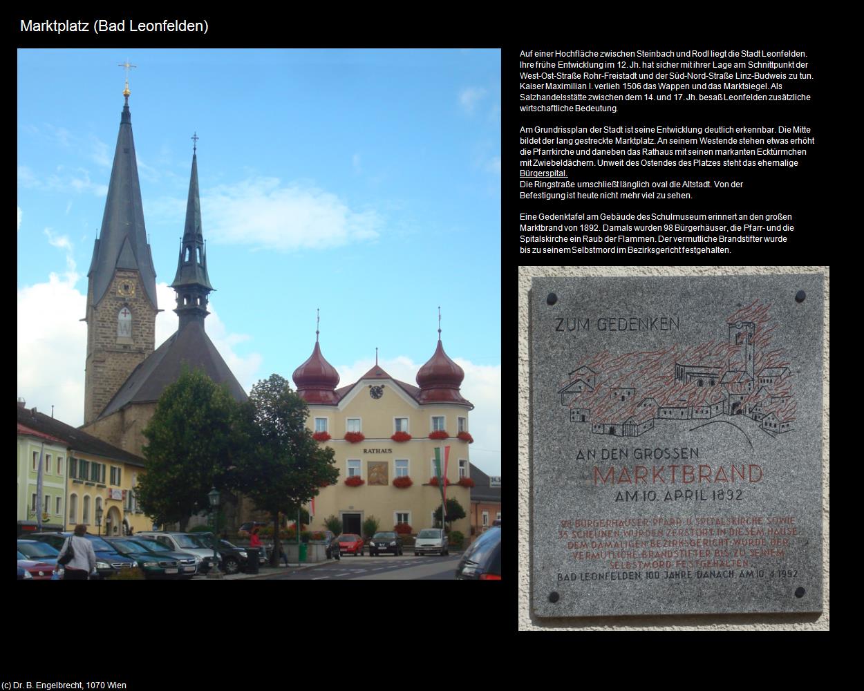 Marktplatz (Bad Leonfelden) in Kulturatlas-OBERÖSTERREICH(c)B.Engelbrecht