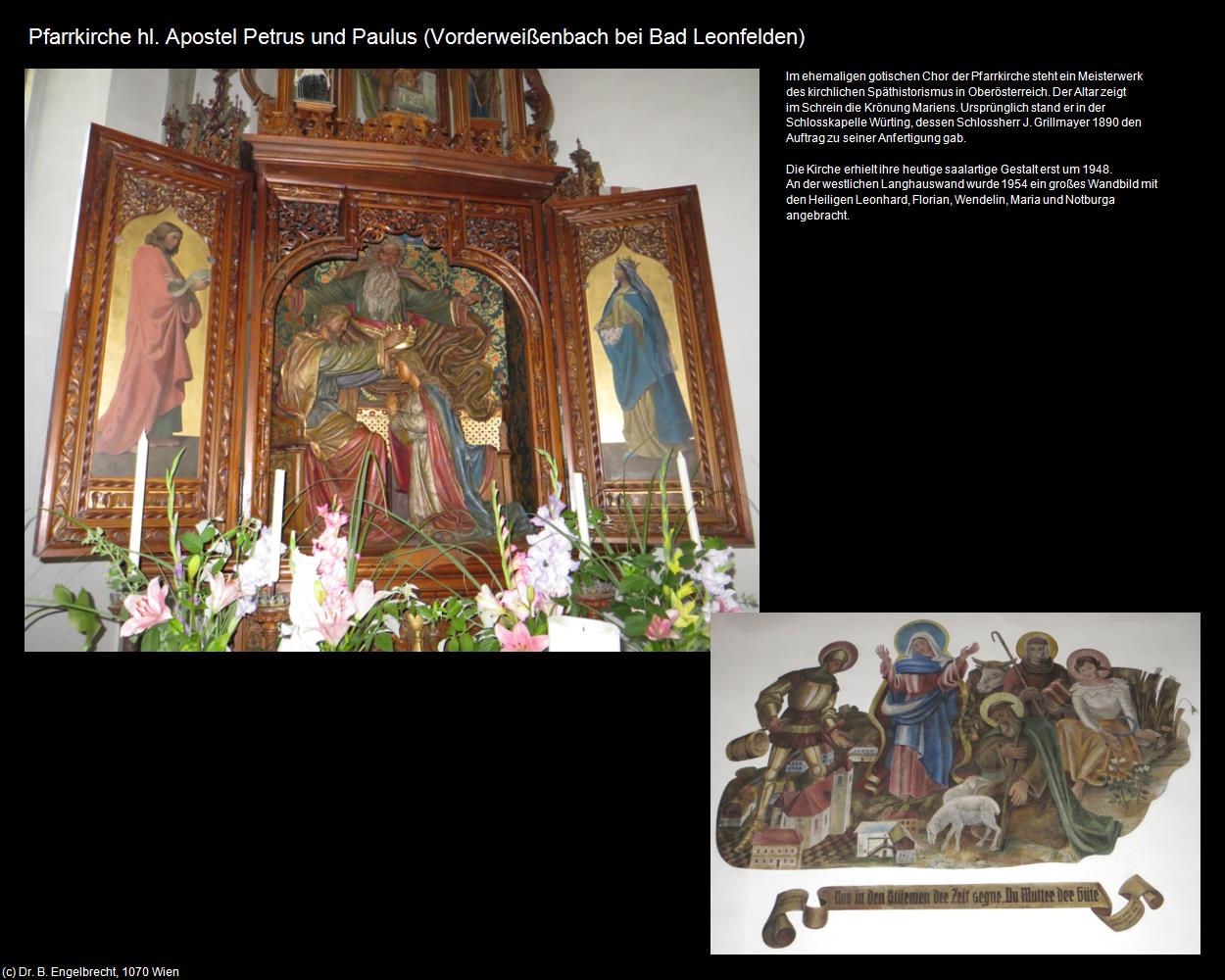 Pfk. hl. Apostel Petrus und Paulus   (Vorderweißenbach bei Bad Leonfelden) in Kulturatlas-OBERÖSTERREICH