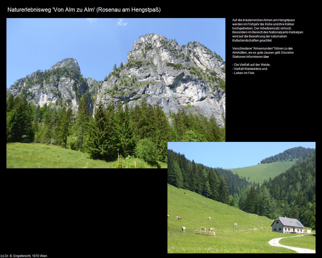 Naturerlebnisweg Von Alm zu Alm  (Rosenau am Hengstpaß) in Kulturatlas-OBERÖSTERREICH