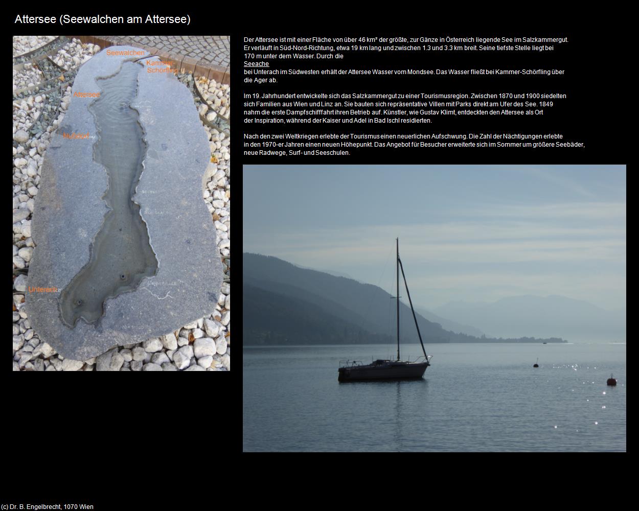 Attersee (Seewalchen am Attersee) in Kulturatlas-OBERÖSTERREICH