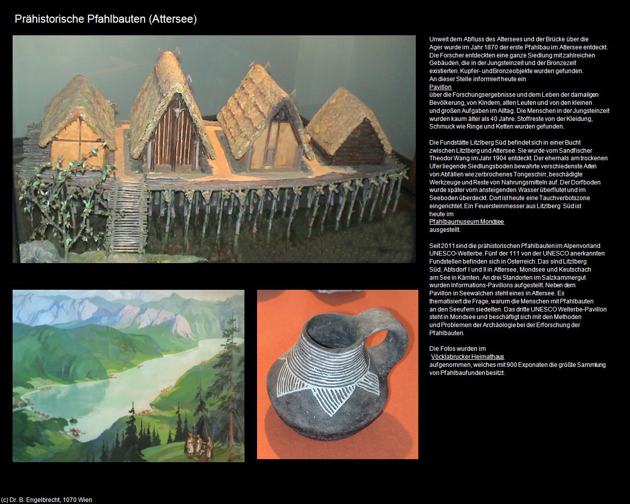 Prähistorischen Pfahlbauten (Attersee am Attersee) in Kulturatlas-OBERÖSTERREICH(c)B.Engelbrecht