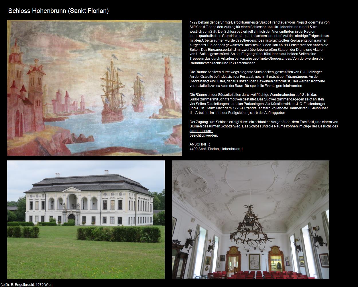 Schloss Hohenbrunn (Hohenbrunn) (Sankt Florian) in Kulturatlas-OBERÖSTERREICH(c)B.Engelbrecht