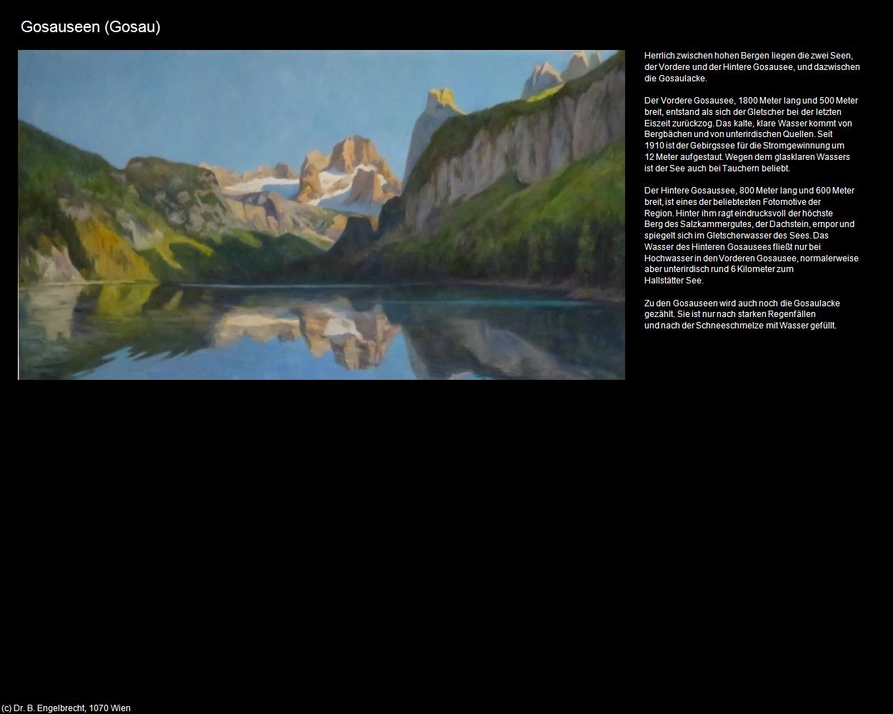 Gosauseen (Gosau) in Kulturatlas-OBERÖSTERREICH