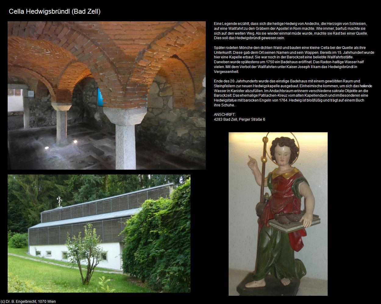 Cella Hedwigsbründl (Bad Zell) in Kulturatlas-OBERÖSTERREICH