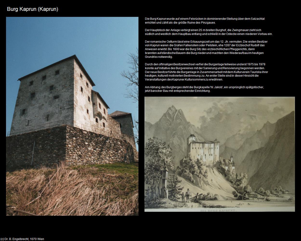 Burg Kaprun (Kaprun) in Kulturatlas-SALZBURG