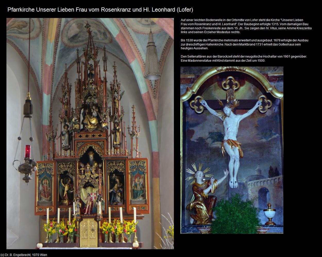 Pfk. hl. Maria und Leonhard (Lofer) in Kulturatlas-SALZBURG