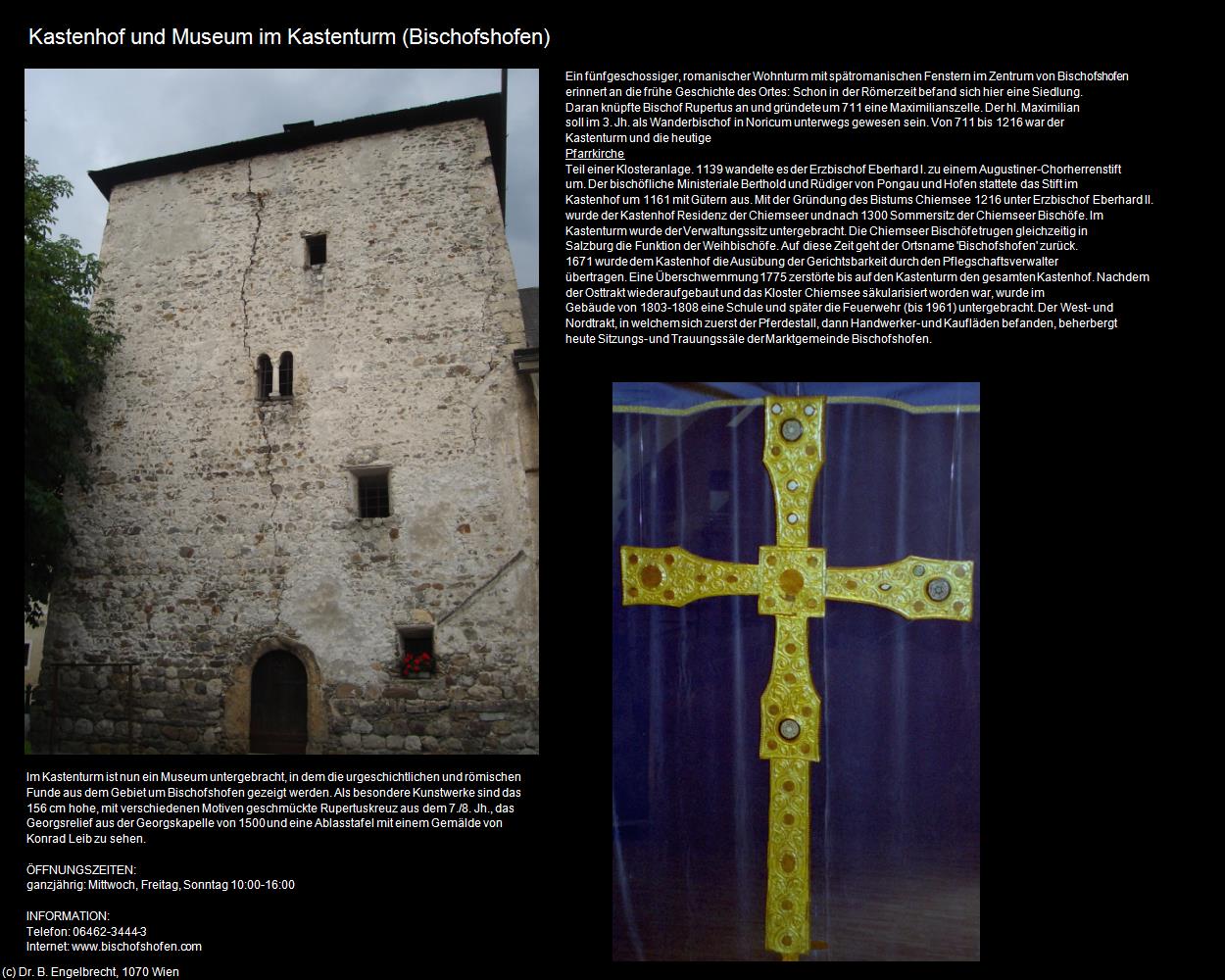 Kastenhof und Museum im Kastenturm (Bischofshofen) in Kulturatlas-SALZBURG(c)B.Engelbrecht