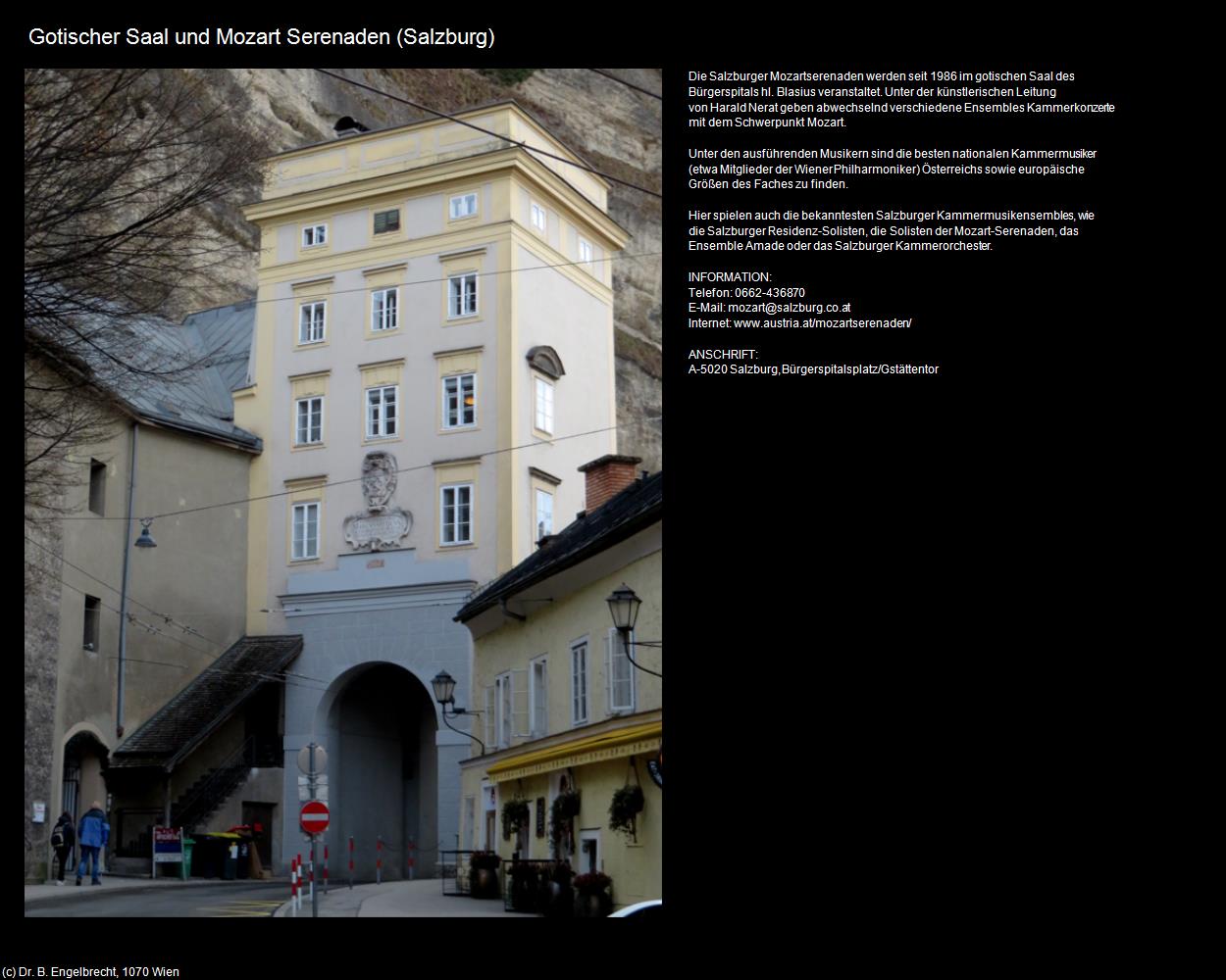 Gotischer Saal (Altstadt) (Salzburg-Landeshauptstadt) in Kulturatlas-SALZBURG