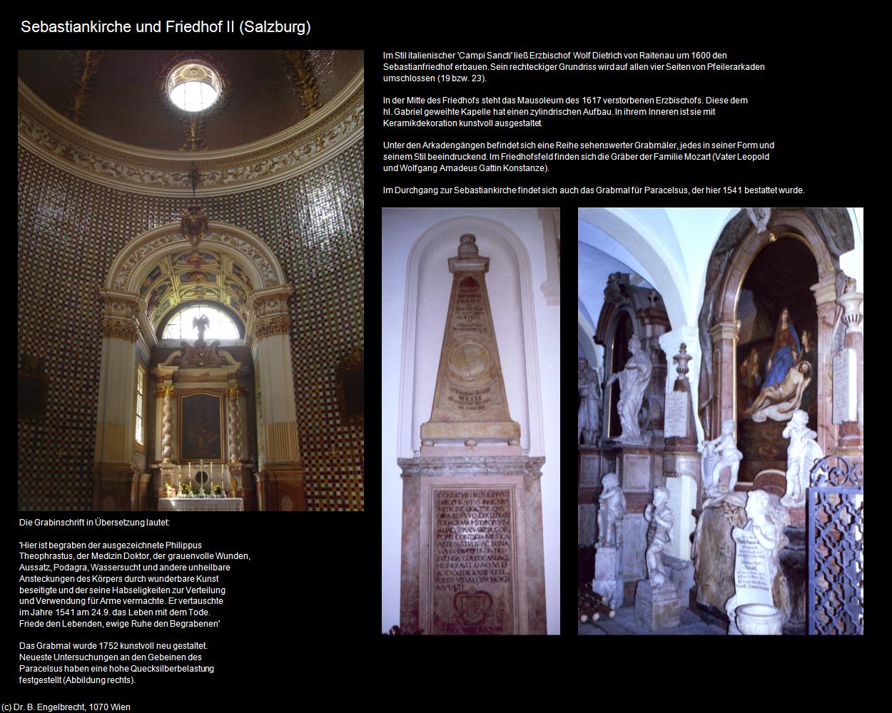 Sebastiankirche und Friedhof II (Altstadt) (Salzburg-Landeshauptstadt) in Kulturatlas-SALZBURG