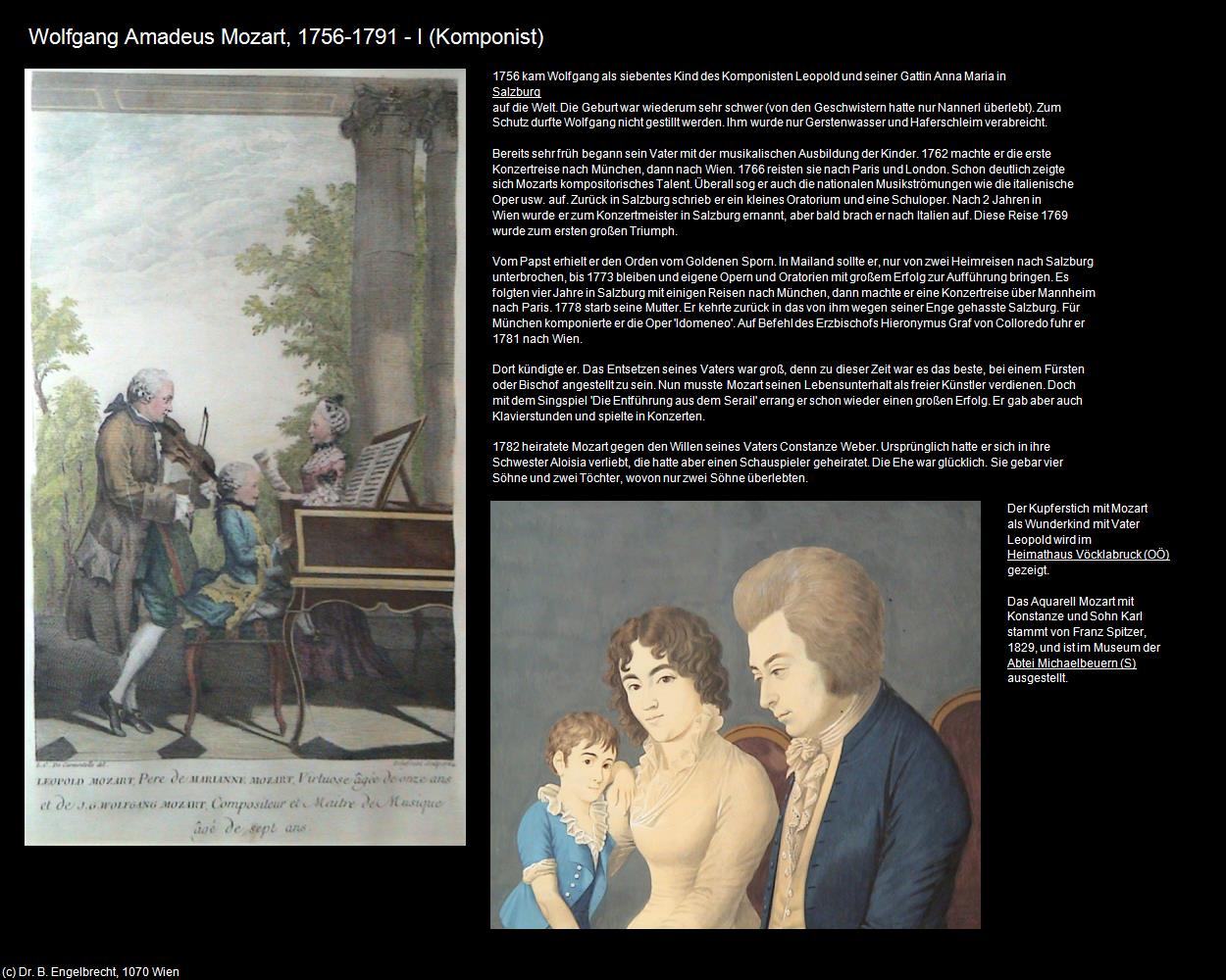 Wolfgang Amadeus Mozart I (Salzburg-Landeshauptstadt) in Kulturatlas-SALZBURG(c)B.Engelbrecht