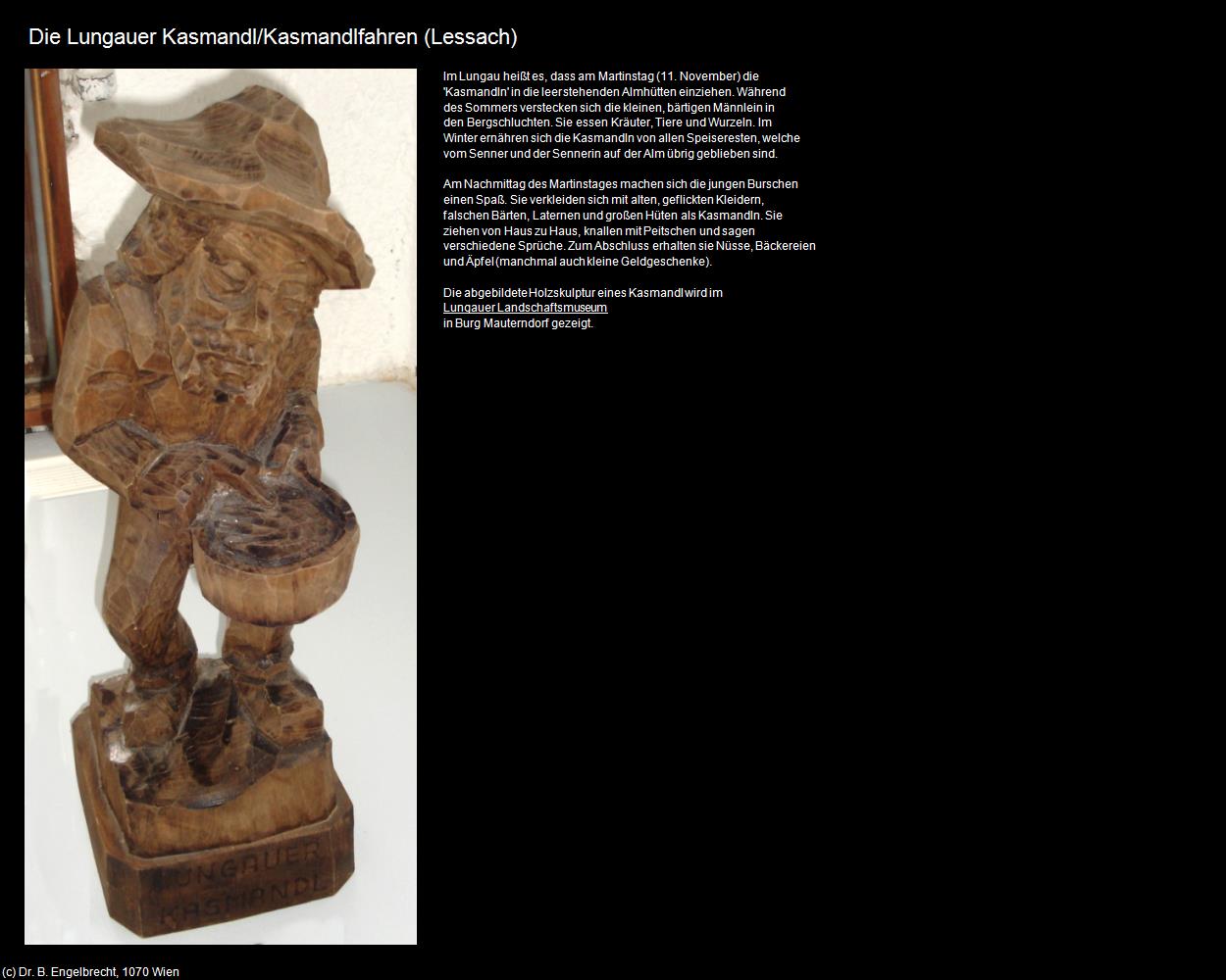Die Lungauer Kasmandl/Kasmandlfahren (Lessach) in Kulturatlas-SALZBURG(c)B.Engelbrecht