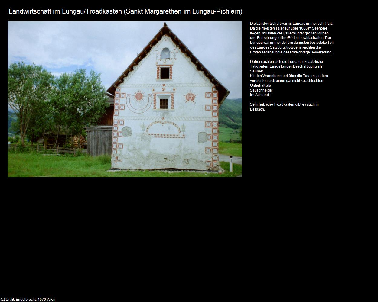Landwirtschaft im Lungau/Troadkasten (Pichlern) (Sankt Margarethen im Lungau) in Kulturatlas-SALZBURG(c)B.Engelbrecht
