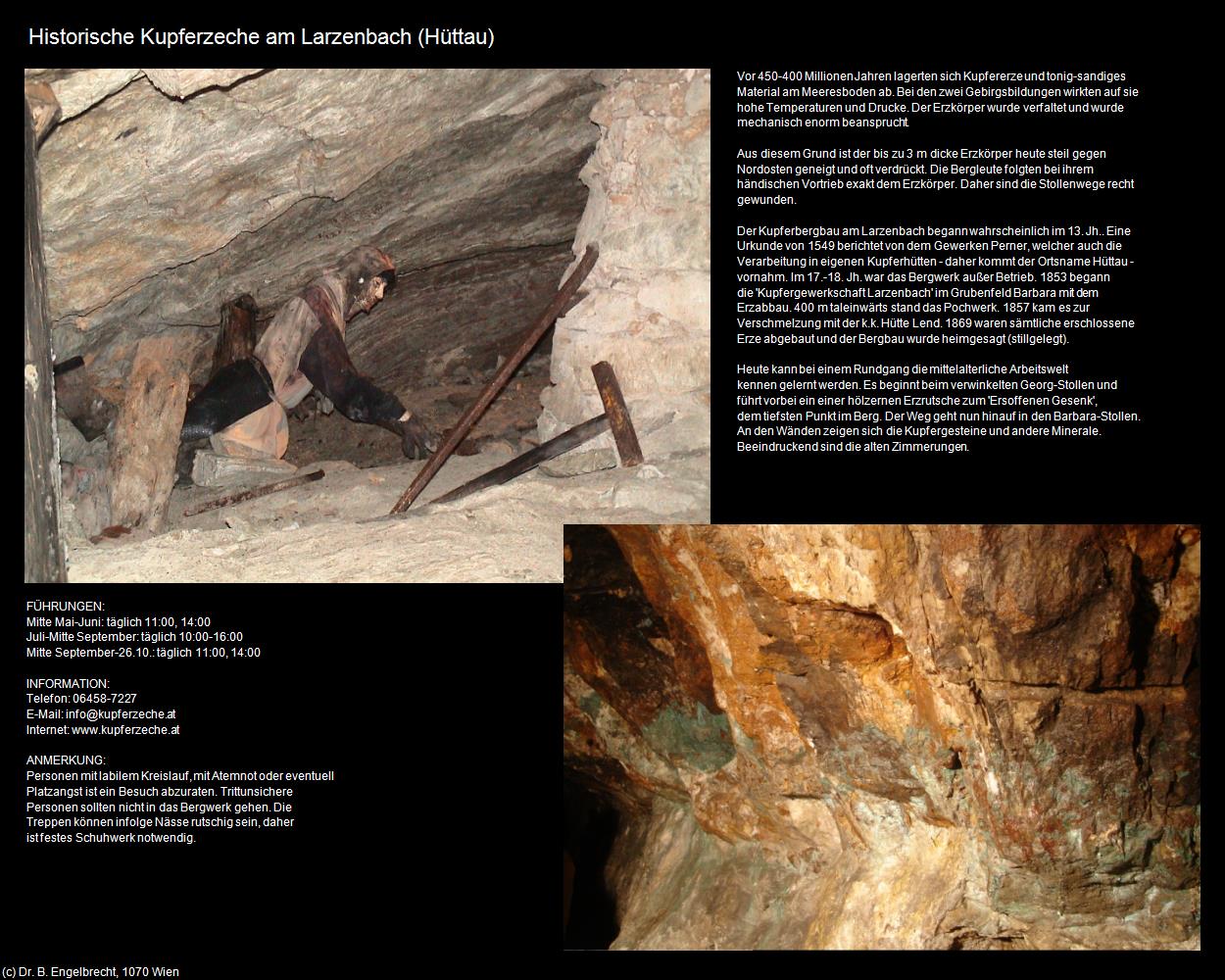 Historische Kupferzeche am Larzenbach (Hüttau) in Kulturatlas-SALZBURG
