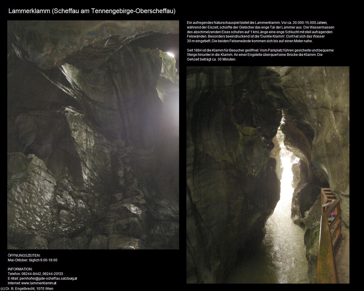 Lammerklamm (Oberscheffau) (Scheffau am Tennengebirge) in Kulturatlas-SALZBURG