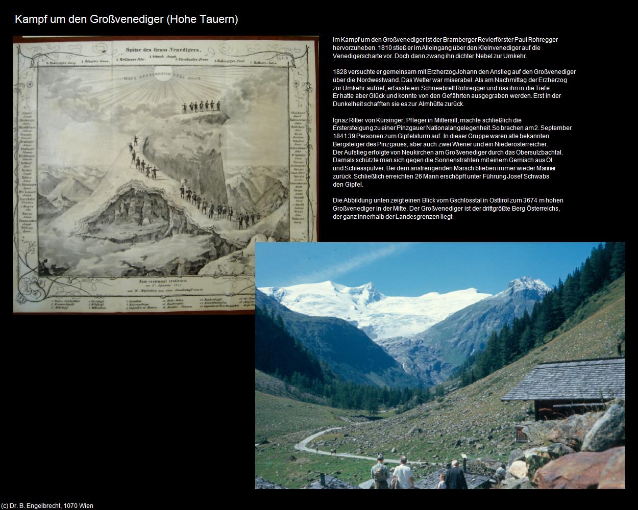 Kampf um den Grossvenediger (Hohe Tauern) in Kulturatlas-SALZBURG