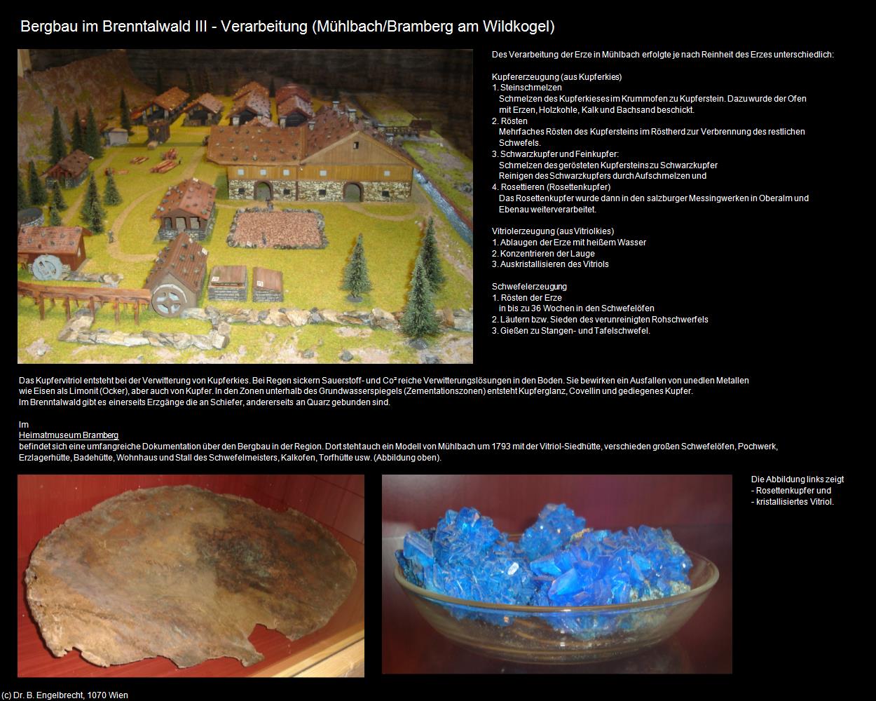 Bergbau in Mühlbach III - Verarbeitung (Mühlbach/Bramberg am Wildkogel) in Kulturatlas-SALZBURG(c)B.Engelbrecht