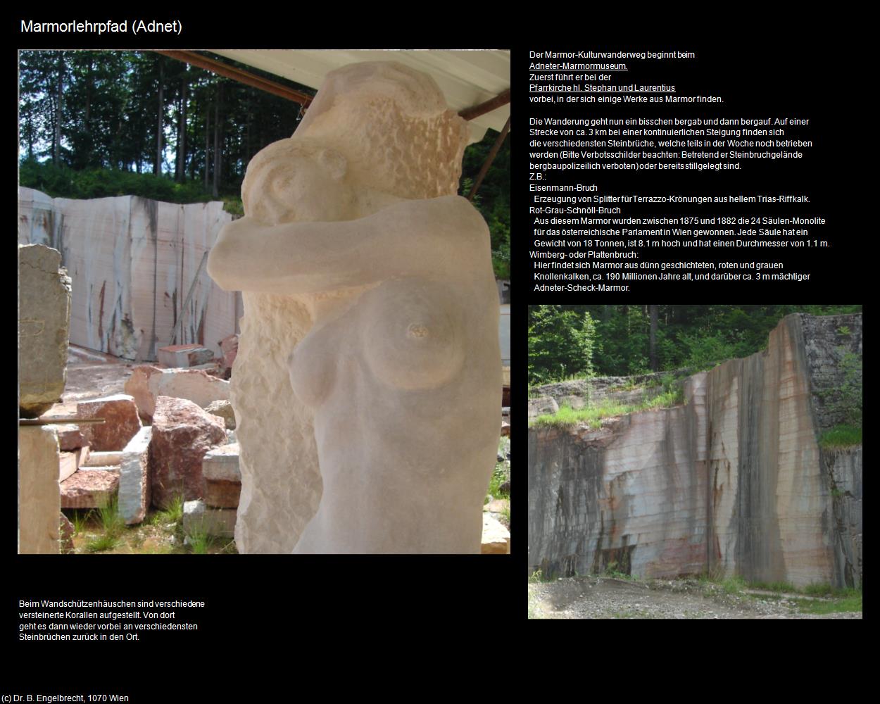Marmorlehrpfad (Adnet) in Kulturatlas-SALZBURG(c)B.Engelbrecht